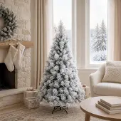 Syfax Árbol de Navidad artificial con ramas articuladas 150 cm