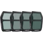 FreeWell Juego De 4 Filtros Nd Divididos Para Dji Air 3s