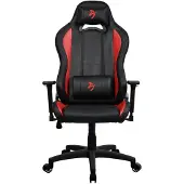 AROZZI Silla de gaming Torretta, con revestimiento SoftPU, color negro/rojo