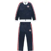 Lonsdale Chándal 'Chigwell' navy / rojo oscuro / blanco