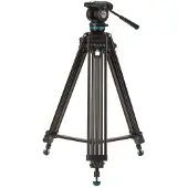 Benro Trípode de vídeo con cabeza de vídeo KH25PC