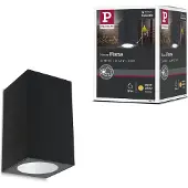 Paulmann Flame aplique 1 luz 10,3cm antracita