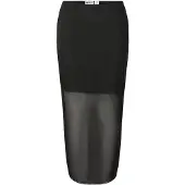 Pieces Falda 'OCDorthea' negro