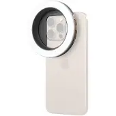 SmallRig 5203 Luz de vídeo LED anular Vibe P30 de 67mm (Kit adaptador de filtro de rosca universal)