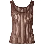 GUESS Top de punto 'AUDREY' marrón