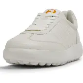 Camper para mujer. K201392-001 Zapatillas de Piel Pelotas XLF blanco (41), Plano, Cordones, Casual, outlet 2026.