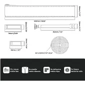 AROZZI Gestor De Cables Cablekit