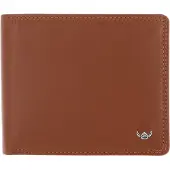 Golden Head Polo Cartera Bloqueo RFID Piel natural 12 cm marrón