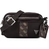 GUESS Sydney Bolso bandolera S 21.5 cm marrón