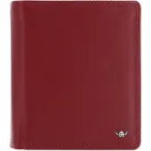 Golden Head Polo Cartera Bloqueo RFID Piel natural 13 cm rojo