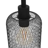 Eglo Wrington, Flexible, Negro, Negro, Acero, Interior, IP20