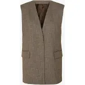 Selected Corte Relajado Chaleco Mujeres Marrón 42