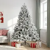 Syfax Árbol de Navidad artificial con ramas articuladas 210 cm