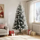 Syfax Árbol de Navidad artificial con ramas articuladas 240 cm