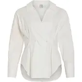 ROUGE EDIT Cuello En V Camisa De Manga Larga