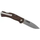 Casström Lars Fält EDC 17040, Satin 14C28N, Coffee Brown Richlite, navaja
