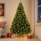 Syfax Árbol de Navidad artificial con ramas articuladas 210 cm