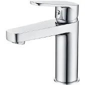 Merkloos Grifo moderno para lavabo con acabado cromado