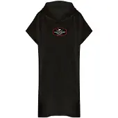 Surf Monkey Albornoz 'Surf Cotton Poncho kids' negro