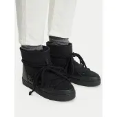 INUIKII para mujer. 1001.003.0122 Botas de Piel Classic negro (39), Plano, Cordones, Casual, outlet 2026.