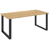 Mebline Group Mesa PERRI 185x90 roble artisan