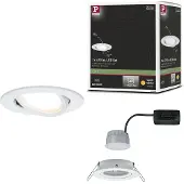Paulmann Foco Spot Nova Coin redondo, orientable, con regulación por pasos,