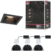 Paulmann Juego de 3 focos empotrables LED Cole