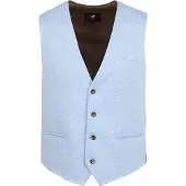 Suitable Chaleco De Traje Gris Azul Azul claro talla