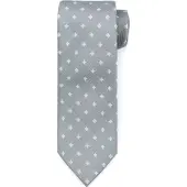 Suitable Corbata Floral Claro Verde Blanco