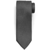 Suitable Corbata Seda Antraciet Gris Antracita