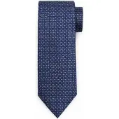 Suitable Corbata Seda Fantasydots marino Azul Azul marino