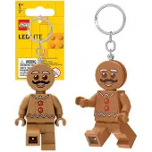 LEGO Llavero con Linterna de Hombre de Jengibre
