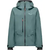 Salewa - Women's Sella 3L Powertex Jacket - Chaqueta de esquí size 40, turquesa