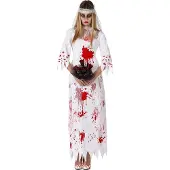 Atosa Disfraz De Mujer Blood Zombie