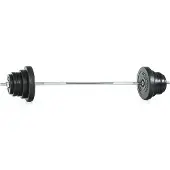 Gymstick Juego De Barras 50kg Vinyl Weight