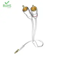 Inakustik Cable Conector De Audio Estéreo Jack-cinch 3.5 Mm 5.0 M