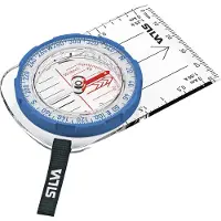 Silva - Compass Field - Brújula blanco/azul