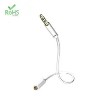 Inakustik Cable Extensión De Audio Klinke 3.5 Mm 5 M