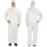 3M Traje de protección 4515, talla XXXL, color blanco (4515W3XL)