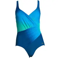 LASCANA Traje de baño azul / turquesa