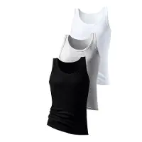 H.I.S. Camiseta gris / negro / blanco