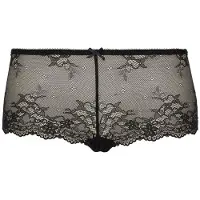 Lingadore Panti 'DAILY LACE' negro / transparente