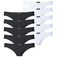 H.I.S. Tanga negro / blanco