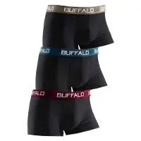 Buffalo Calzoncillo beige oscuro / petróleo / rojo oscuro / negro