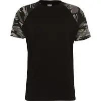 Urban Classics Camiseta negro / blanco