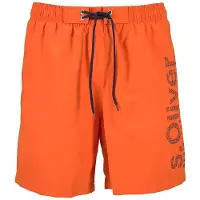 s.Oliver Bermudas naranja neón