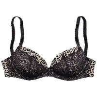 LASCANA Sujetador beige / negro