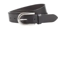 Vanzetti Cinturón negro / plata