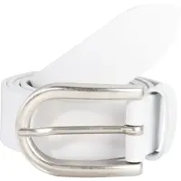 Vanzetti Cinturón plata / blanco