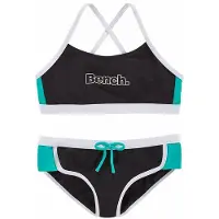 Bench Bikini turquesa / negro / blanco